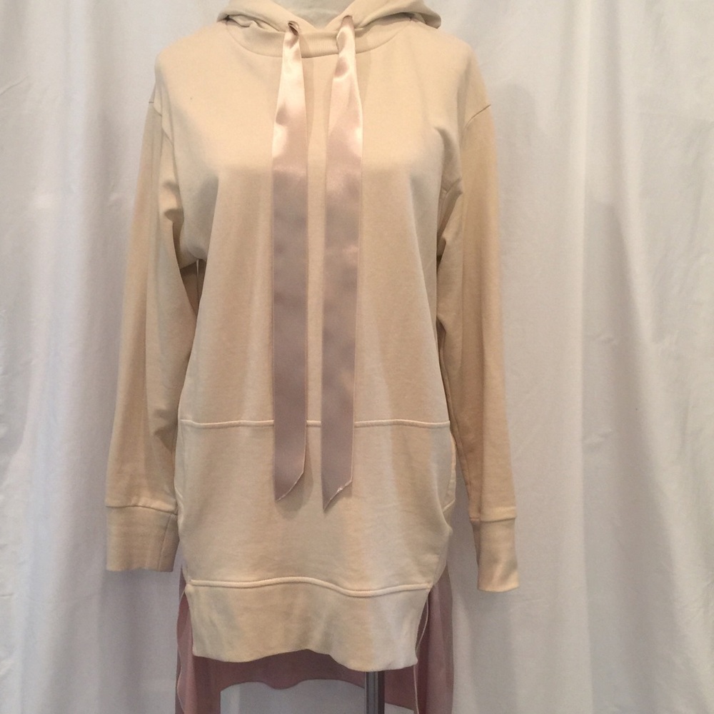 Zara oversized hooded sweatshirt