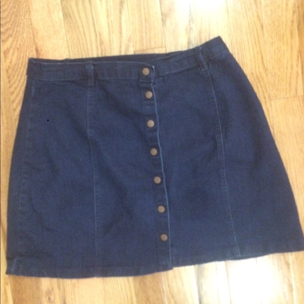 😱Forever 21 Denim Jean Skirt!!🙈🙉