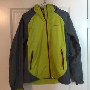 Columbia rain jacket