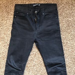 Black skinny jeans
