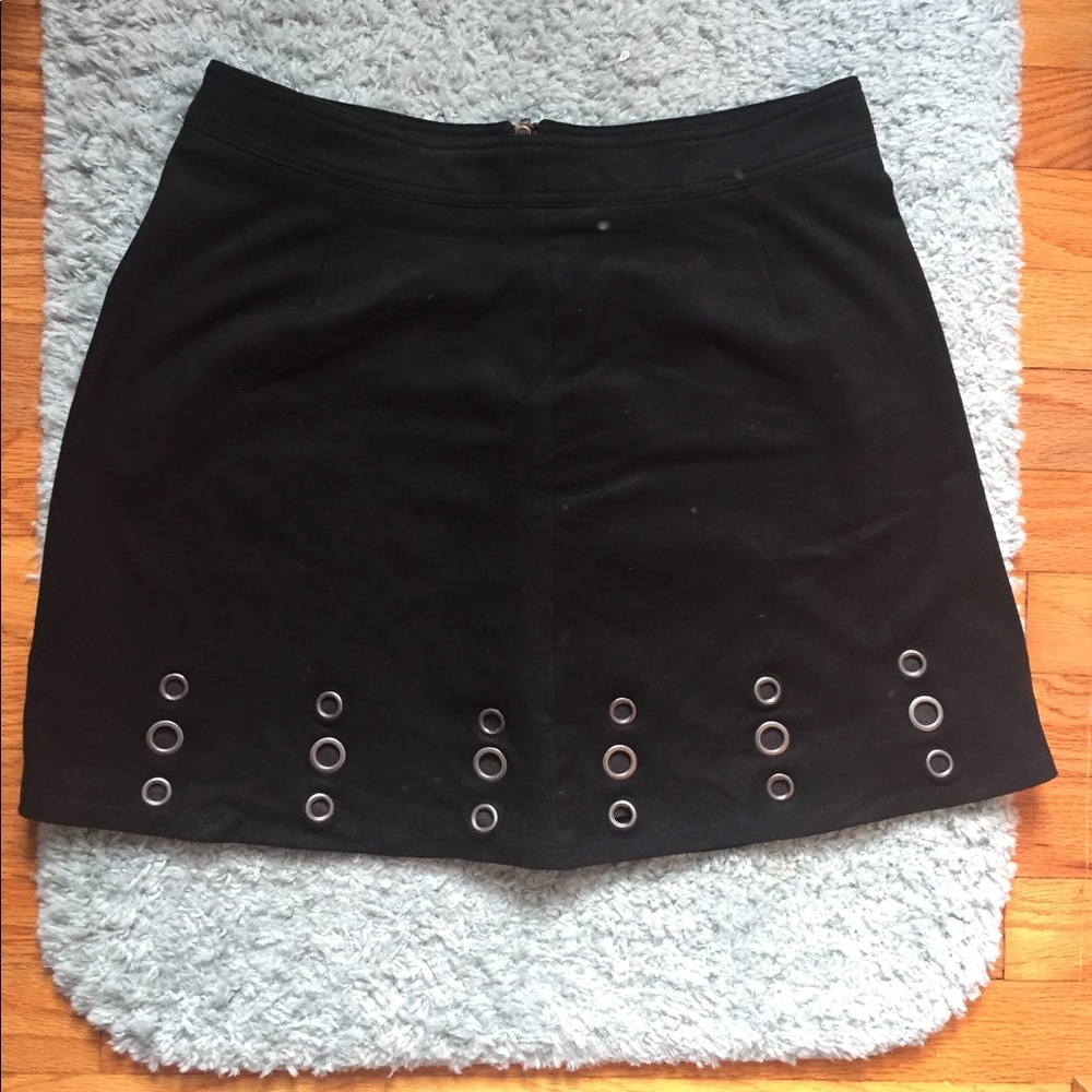 Faux suede skirt from Forever 21
