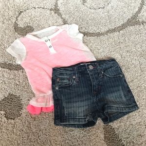 Hudson Baby Outfit Shorts and Tee