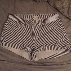 Pinstripe Shorts