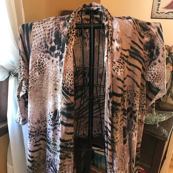Animal print cardigan - Picture 2 of 3