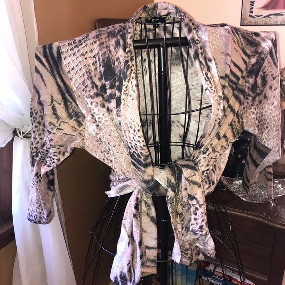 Animal print cardigan - Picture 3 of 3