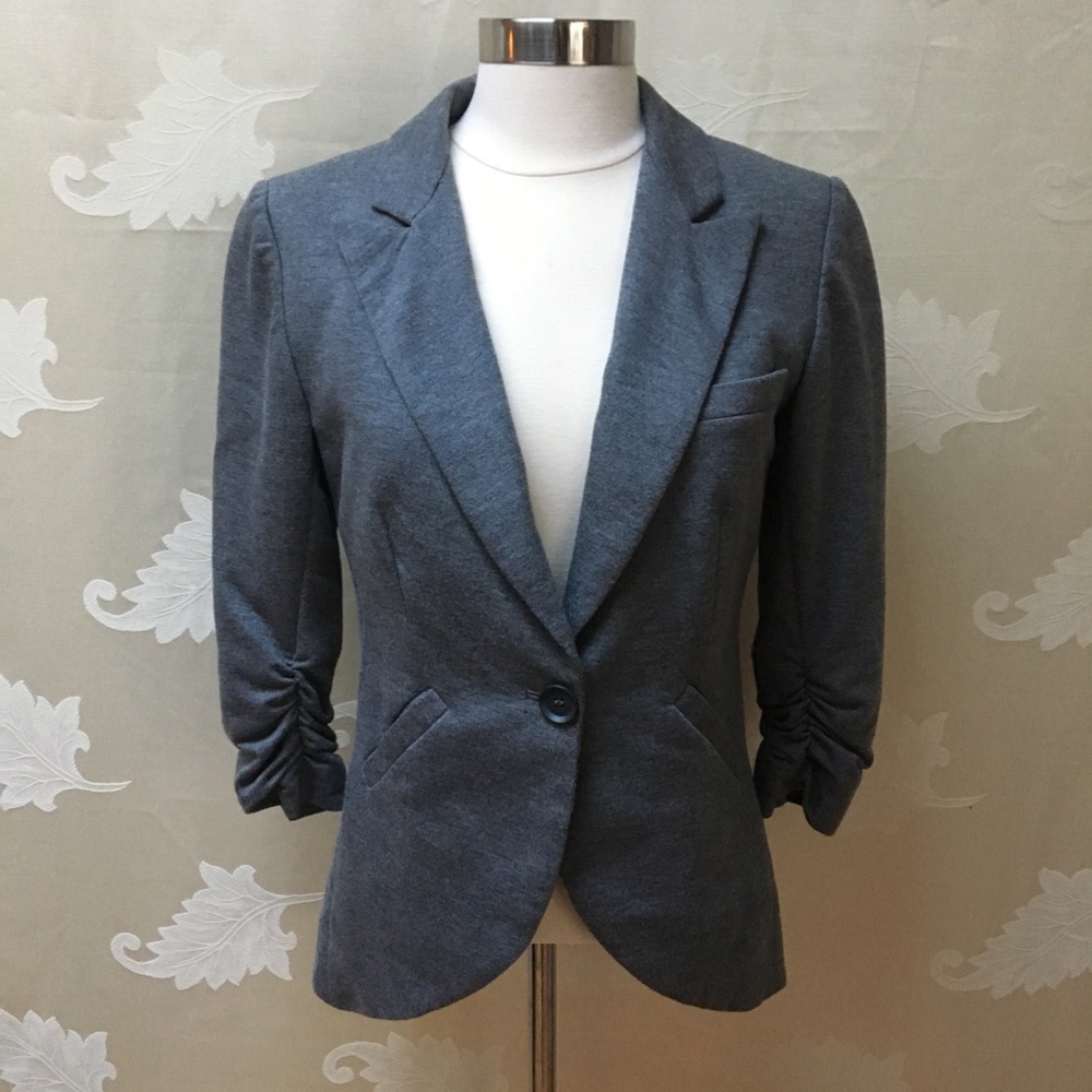 Gibson from Nordstroms Grey Knit Blazer