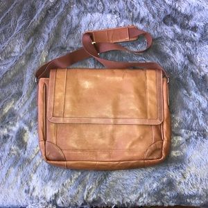 Genuine Leather Messenger Bag