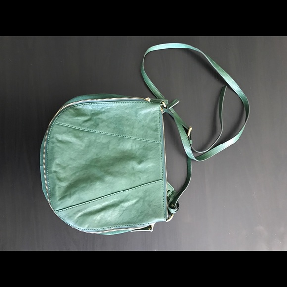 NWOT Forest Green Fossil Crossbody - Picture 4 of 5