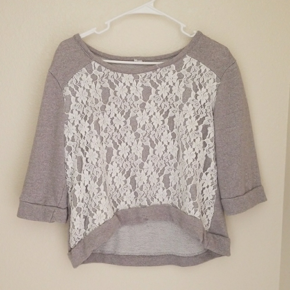 Hi low sweater