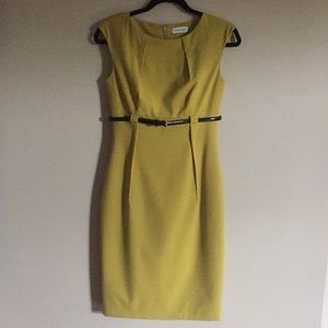 Calvin Klein fitted dress