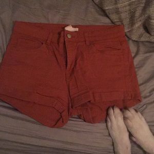 Orange Shorts