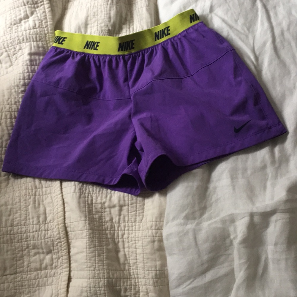 Nike Girls Purple Shorts