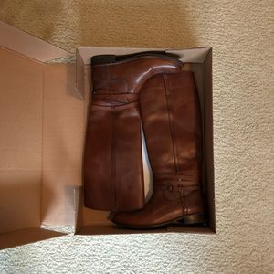 Frye Shirley Riding Plate Boots 8