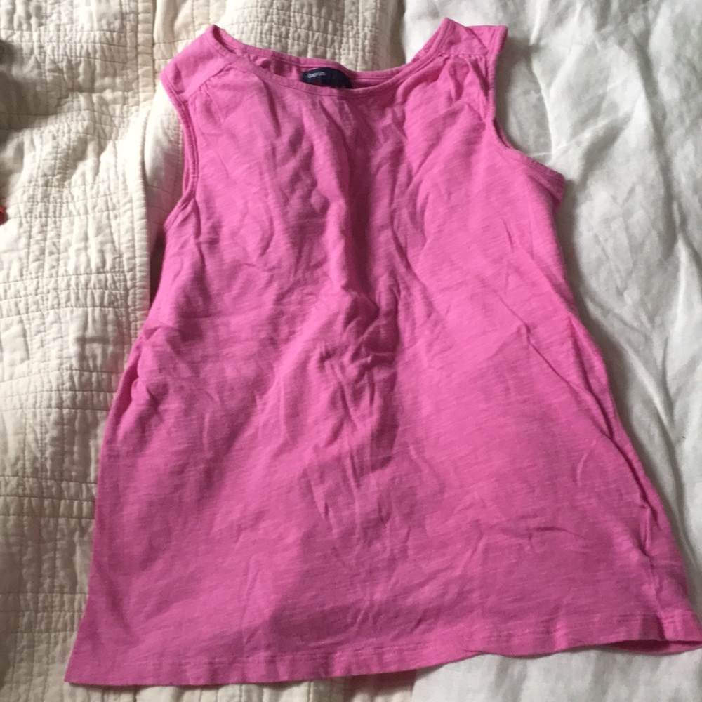 Gap Kids Open Back Pink Tank Top