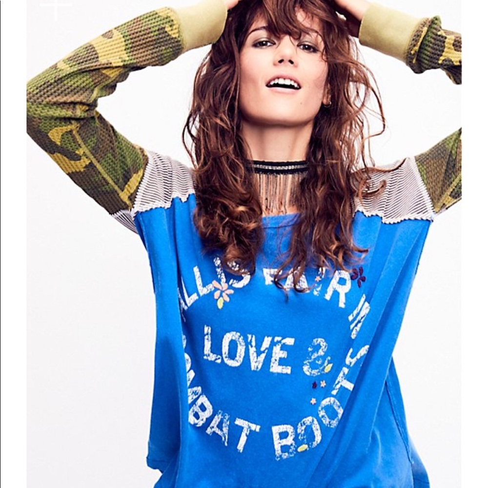 Free People Combat Tee