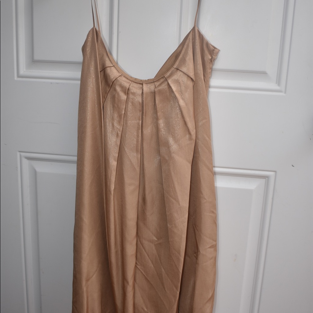 Laundry gold dress