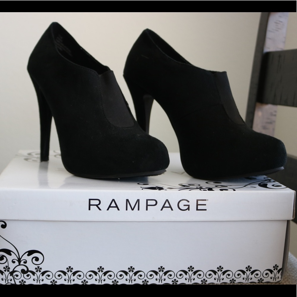 Black booties