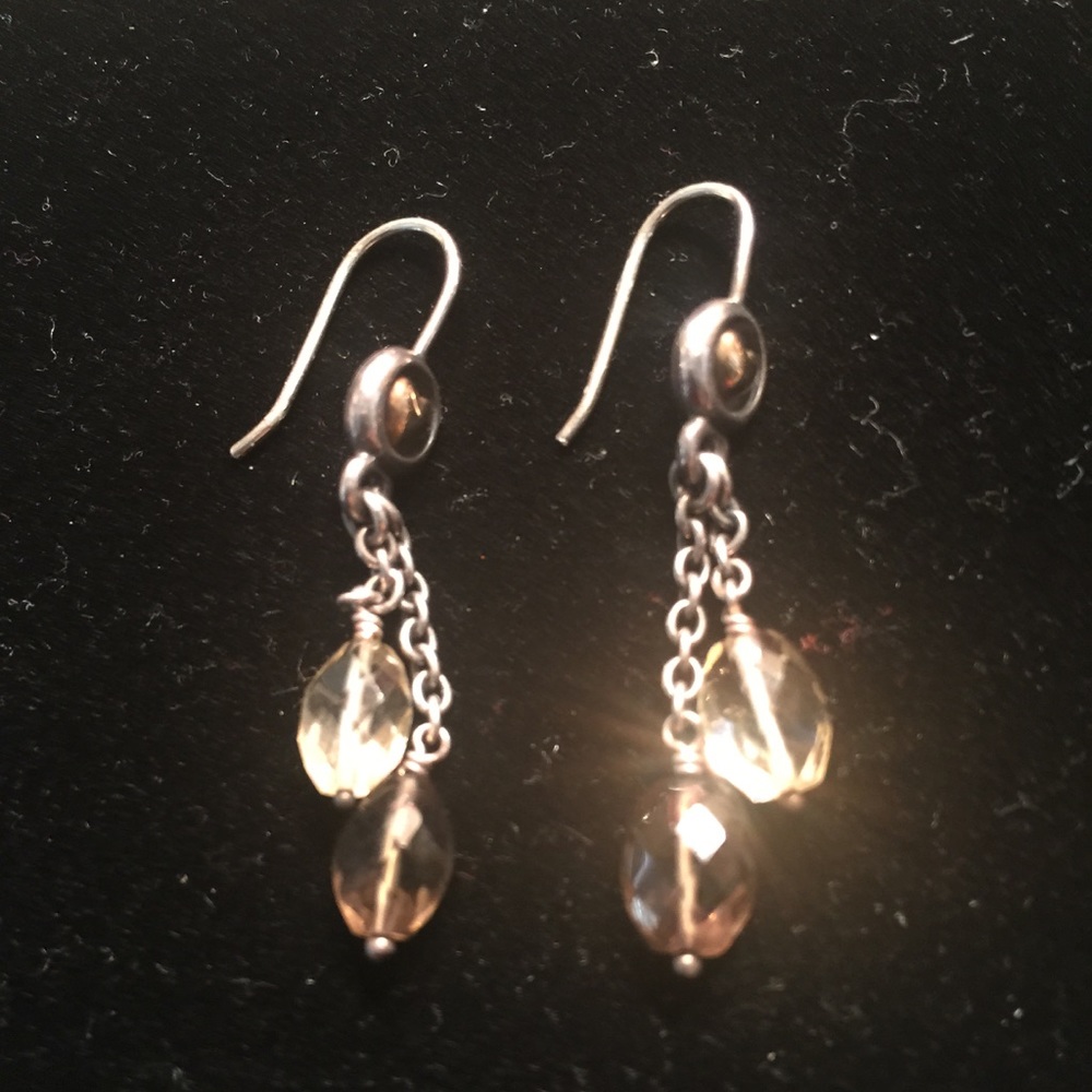 ♥️Pandora 9.25 silver pierced earrings