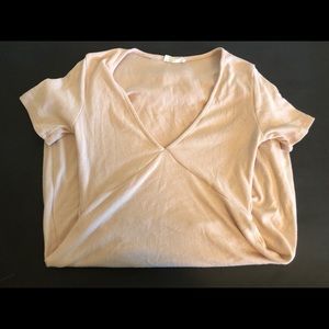 Light Pink v-neck dress