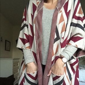 Billabong Layering Sweater/Poncho