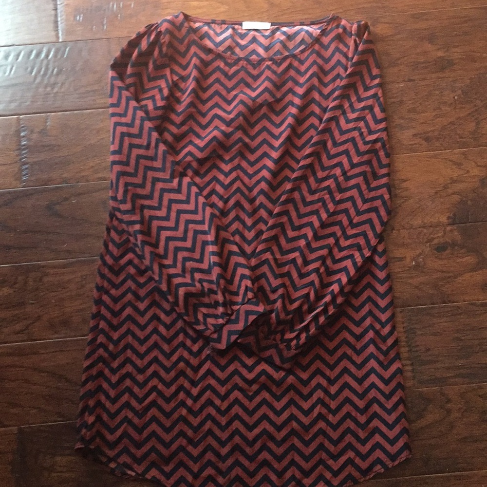 Chevron Shift Dress