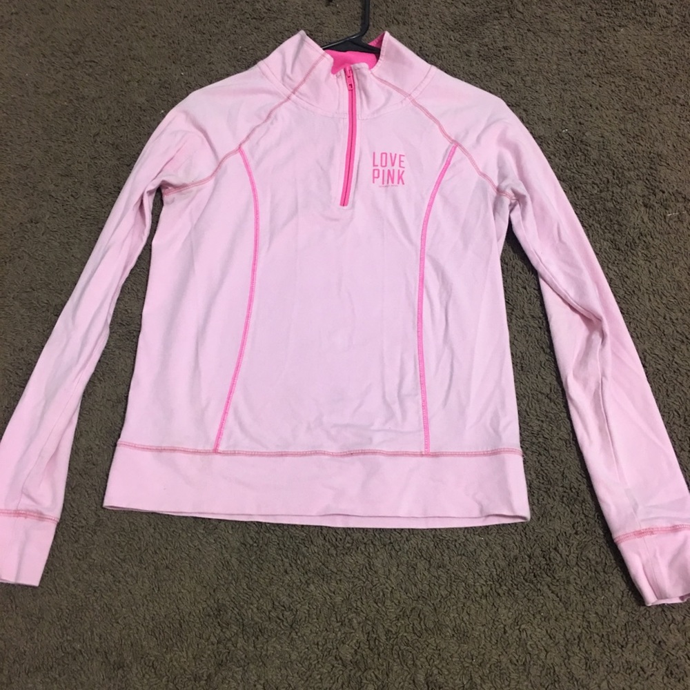 Victoria secret Pink collection half zip
