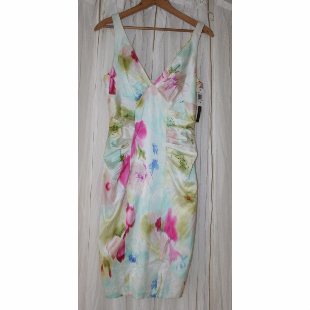 ❤️DAVID MEISTER WATERCOLOR DRESS (NWT)❤️