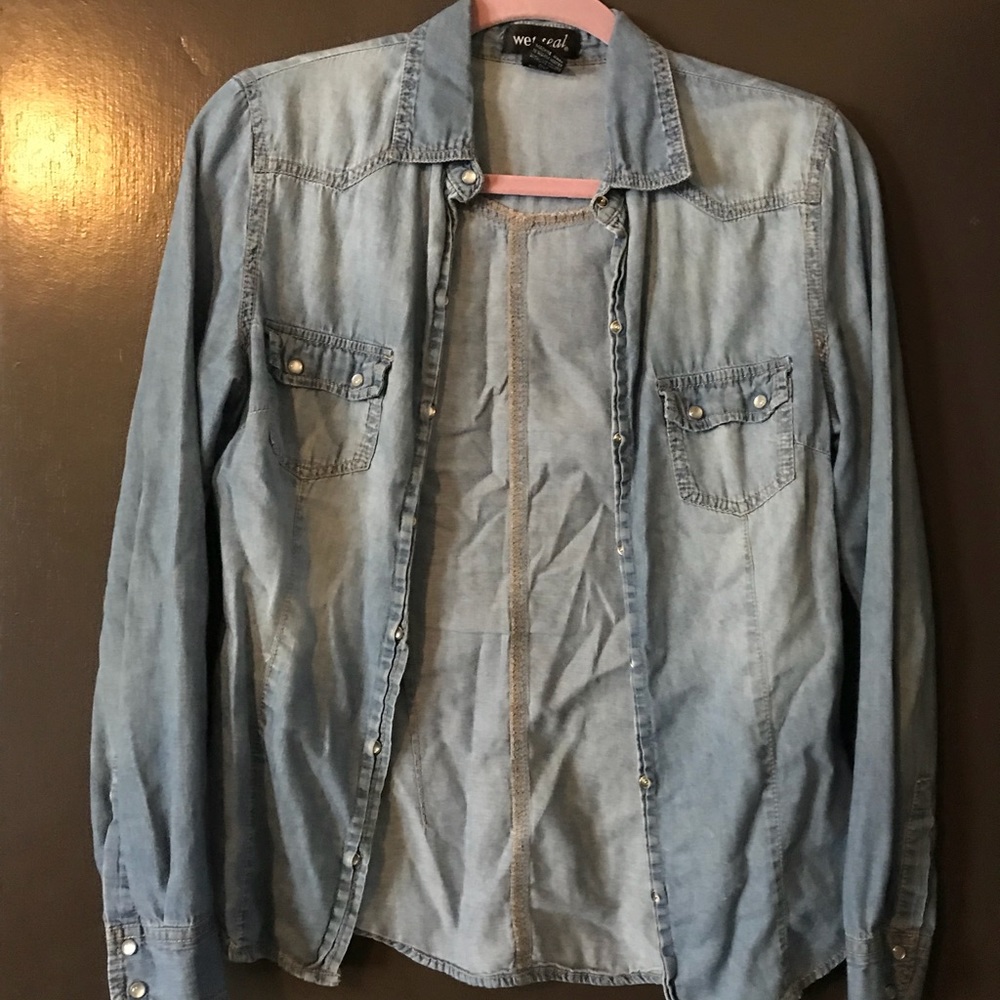 Denim Wet Seal button up