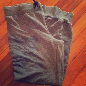 Gray joggers