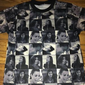 Kim Kardashian Ugly Face crying T-Shirt