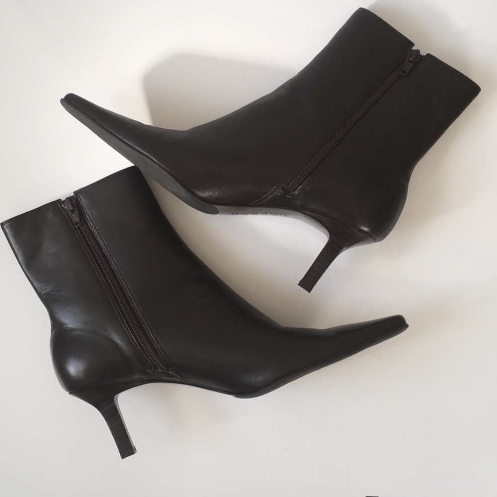 Ralph Lauren Brown Leather Boots