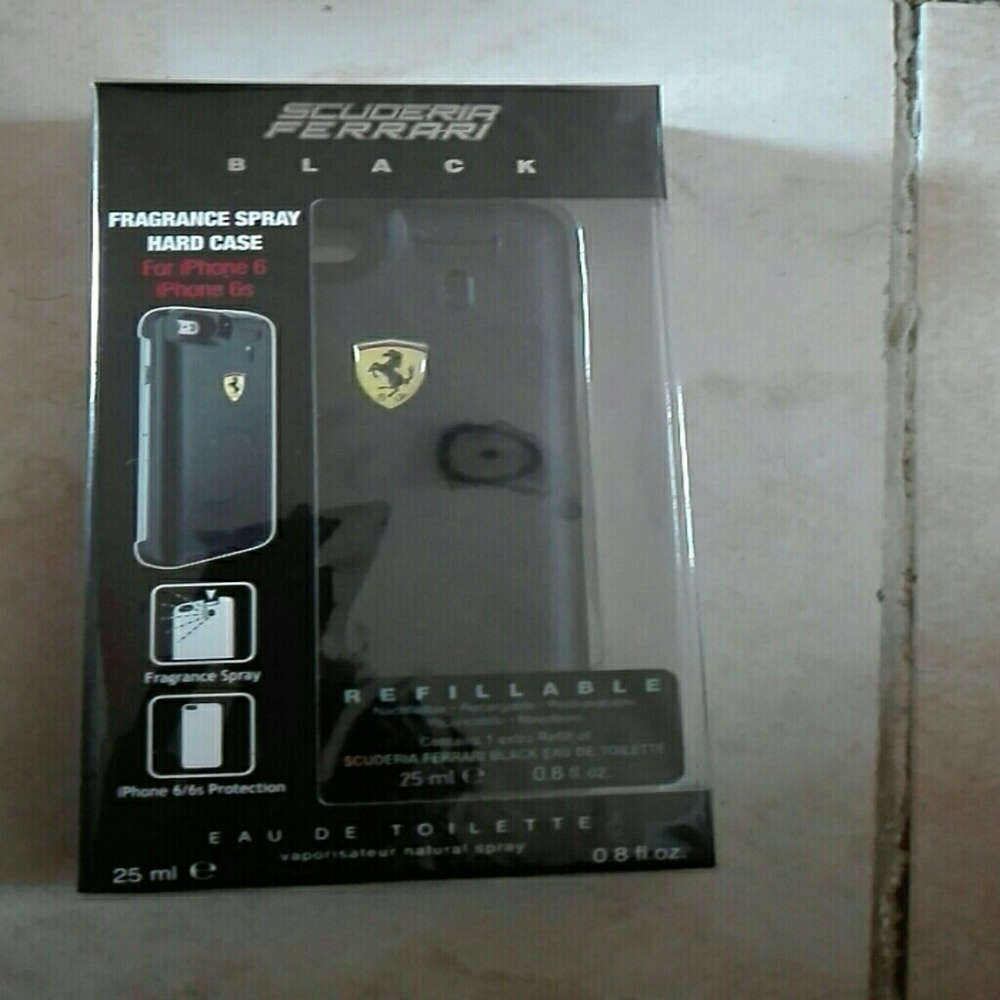iPhone 6 iPhone 6s ferrari black covered