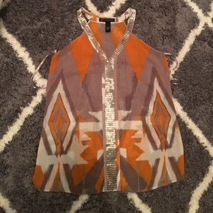 INC international concepts sequin front top