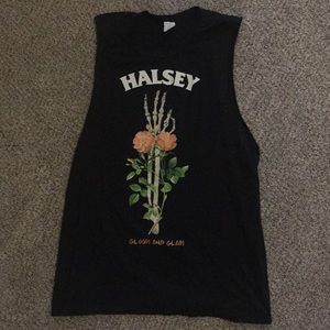 HALSEY Gloom And Glam Muscle Tee