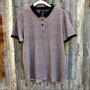 Vintage Style Cotton On Floral Polo