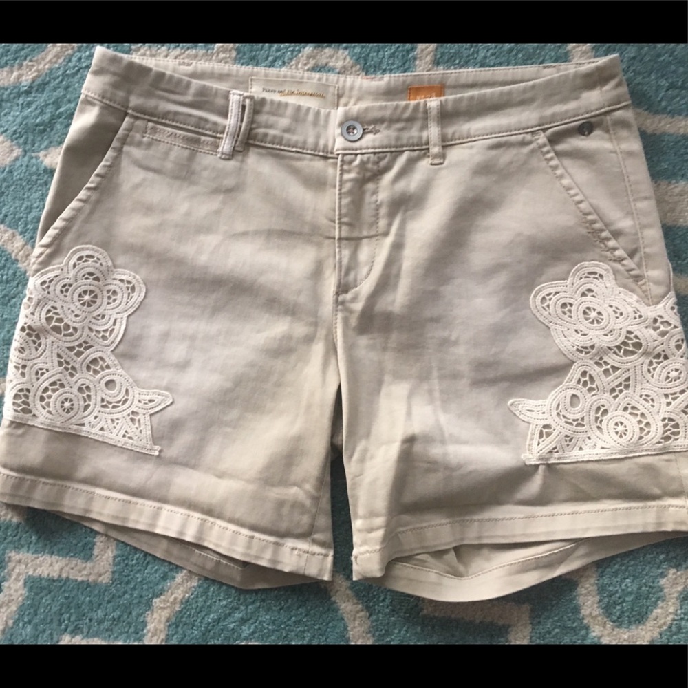 Pilcro and the Letterpress Anthropologie Shorts 28