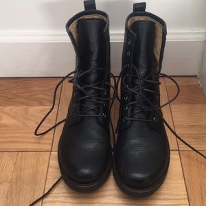 Frye Veronica combat boots!
