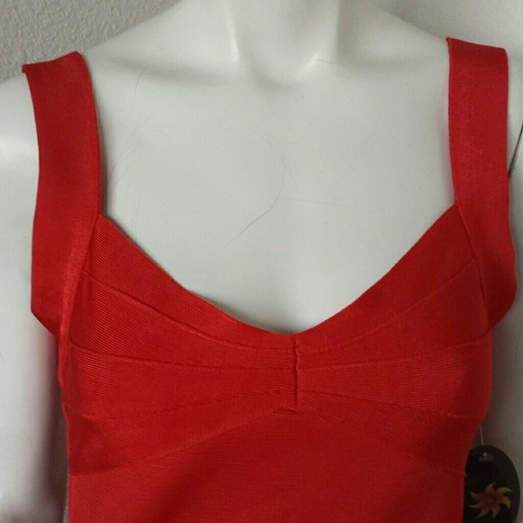 Nwt Wow Couture Red Dress - Picture 2 of 6