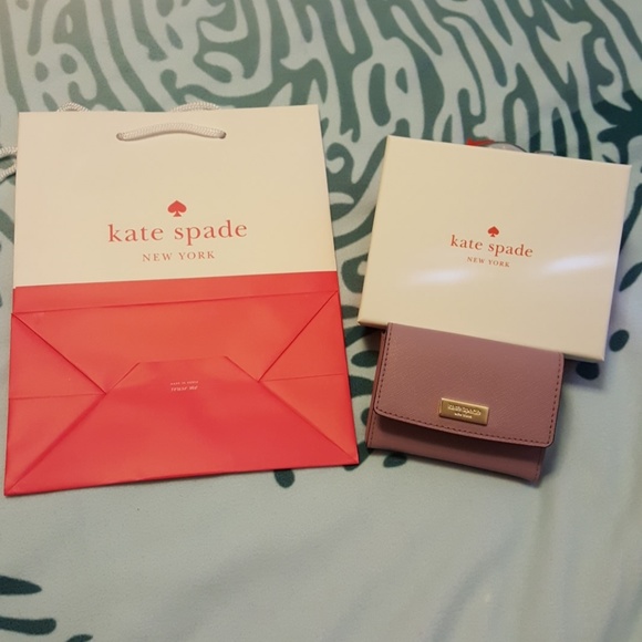 SOLD! Kate Spade Lilac Business Card Holder SOLD - Picture 4 of 4