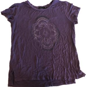 Purple Tilly’s faded t-shirt