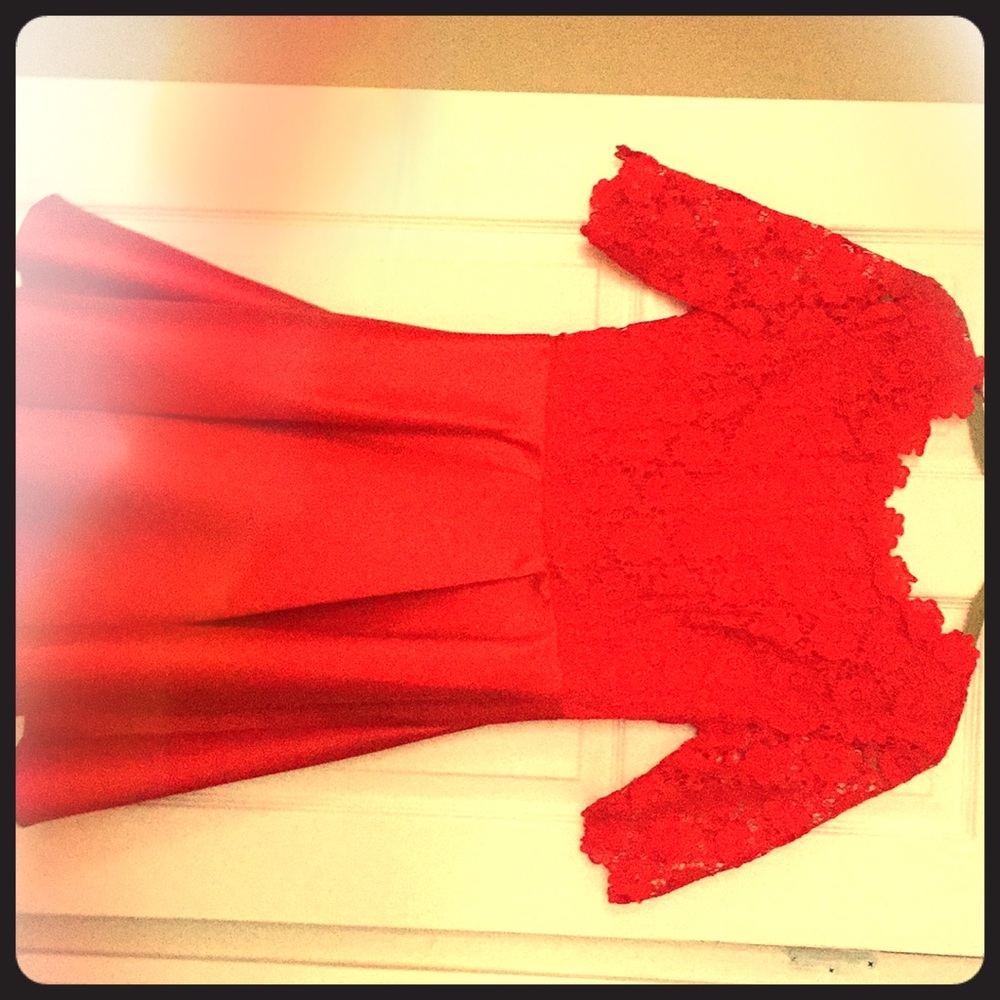 NEVER WORN Red dress