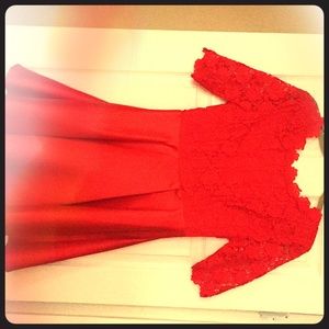 NEVER WORN Red dress