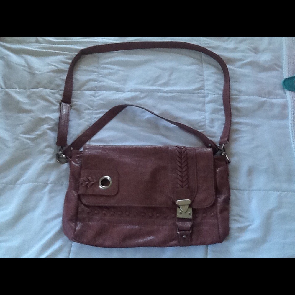 Dusty Rose Crossbody bag. Very Unique Bag
