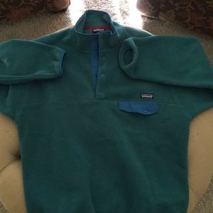 Patagonia synchilla snap t heavy