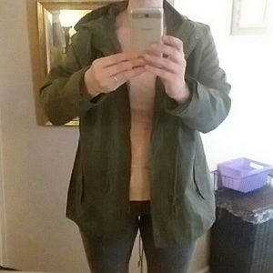 Army Green cargo jacket!
