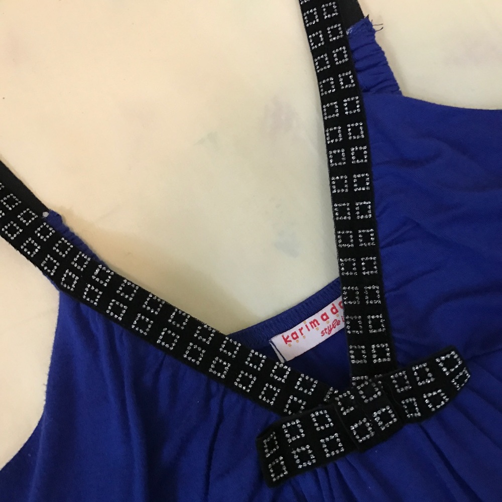 Karimadon Low V neck dress