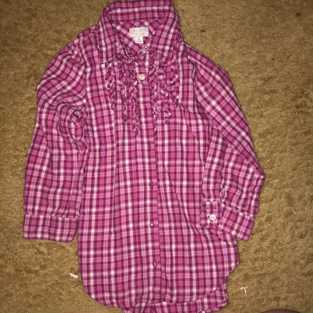 Pink Button Down Shirt