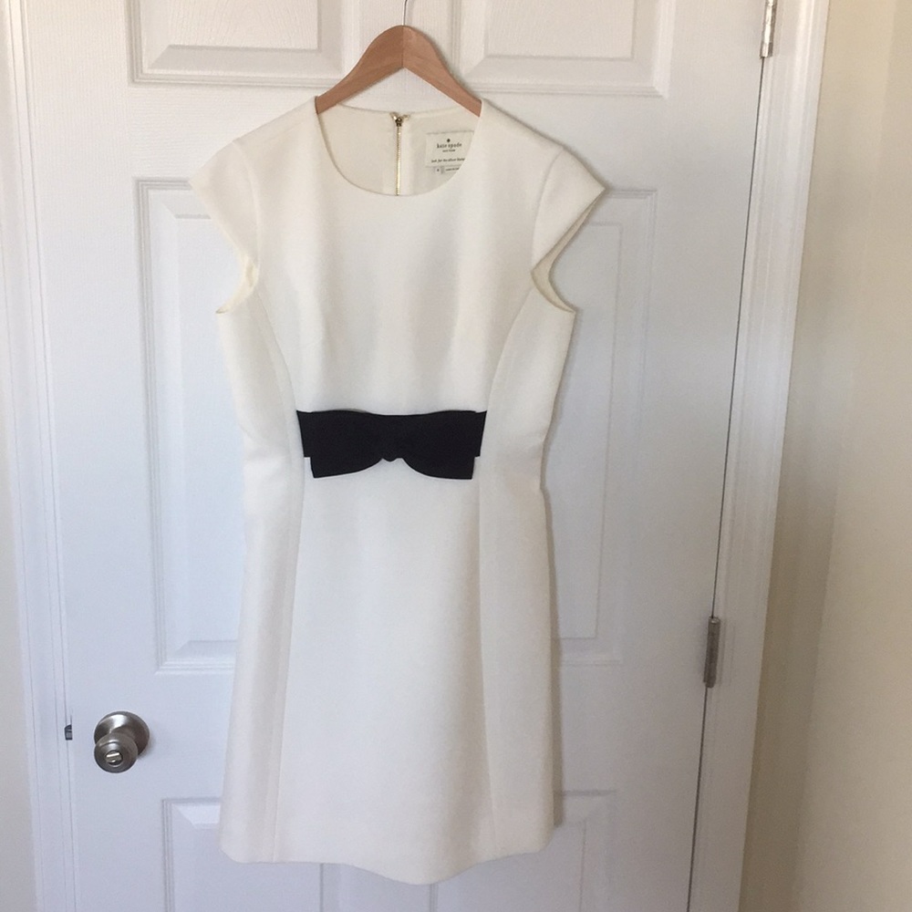 Kate Spade stretch crepe bow dress
