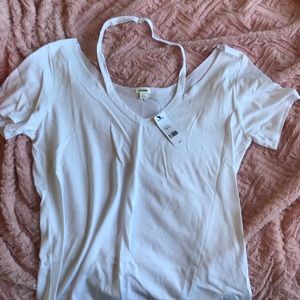 Basic white T-shirt