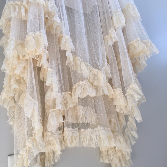 Tiered Boho Midi Skirt - Picture 4 of 5